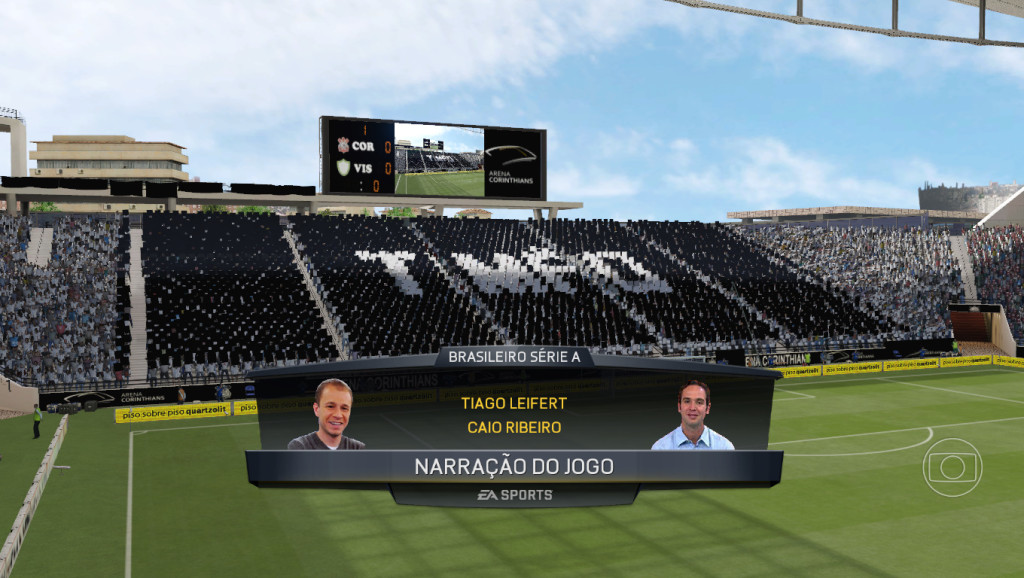 Mosaico na Arena Corinthians